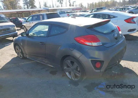 2015 Hyundai Veloster Turbo from USA, damaged, VIN KMHTC6AE4FU244152